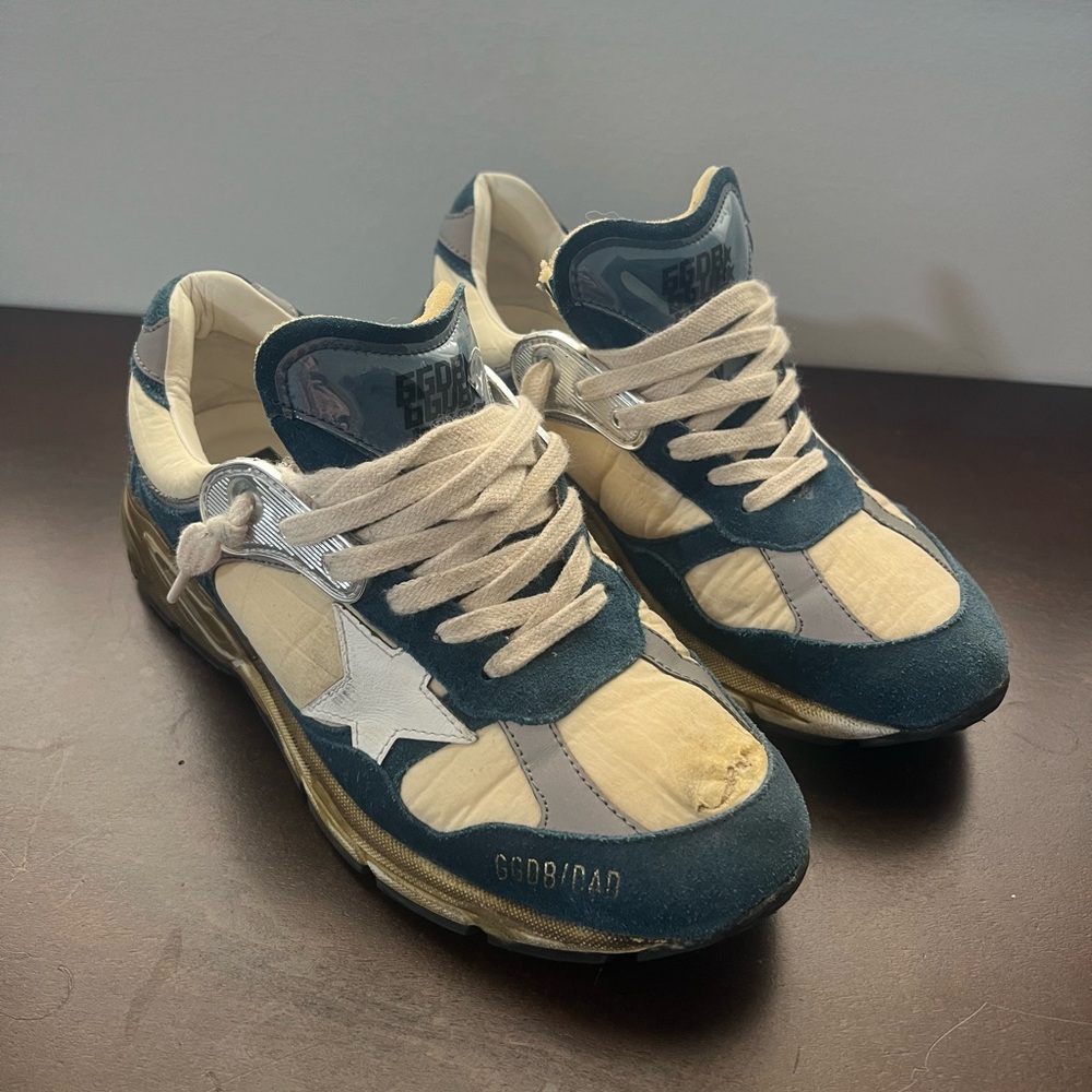 GOLDEN GOOSE dad star running shoes